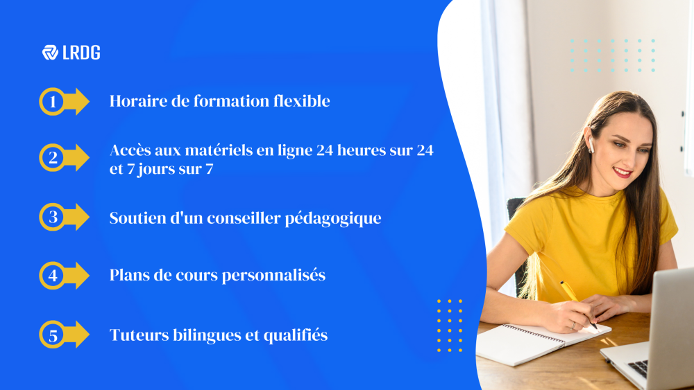 Qu'est-ce qui rend l'approche du tutorat de LRDG exceptionnelle ?